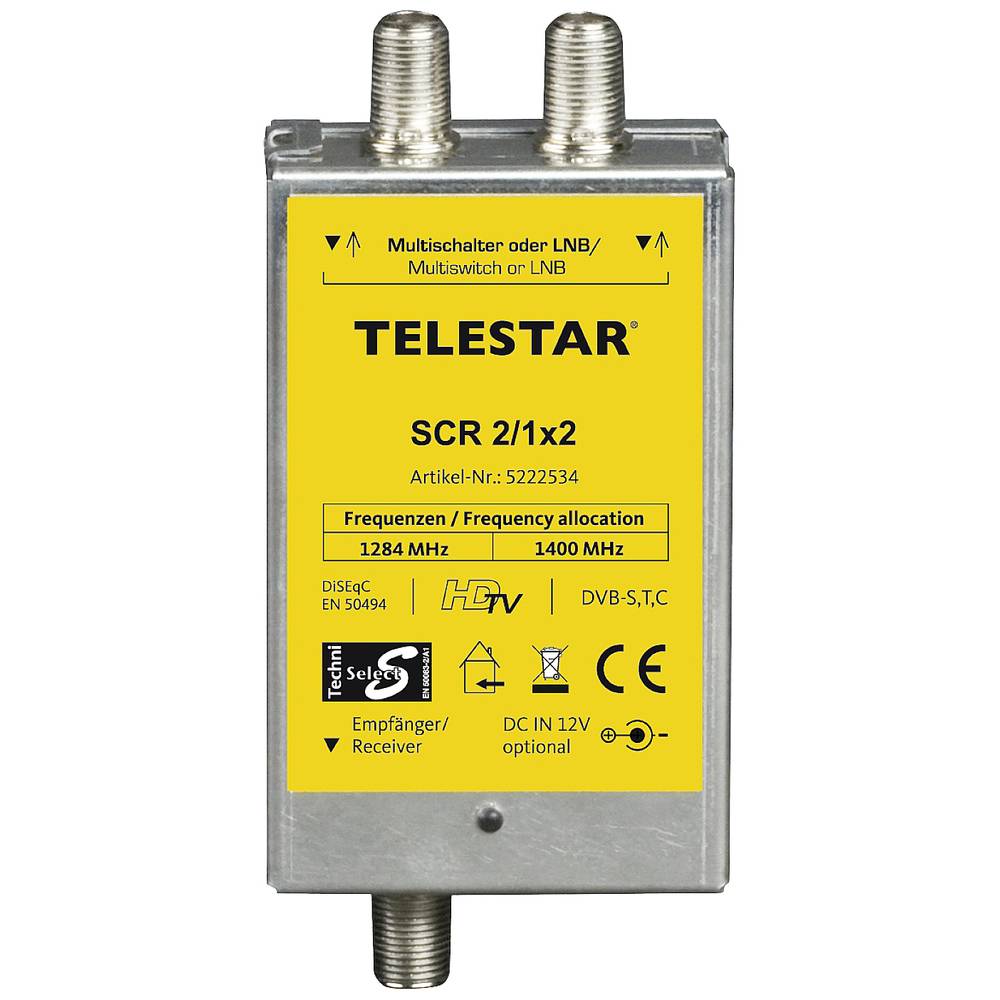 Image of Telestar SCR 2/1x2 SAT single cable multiswitch