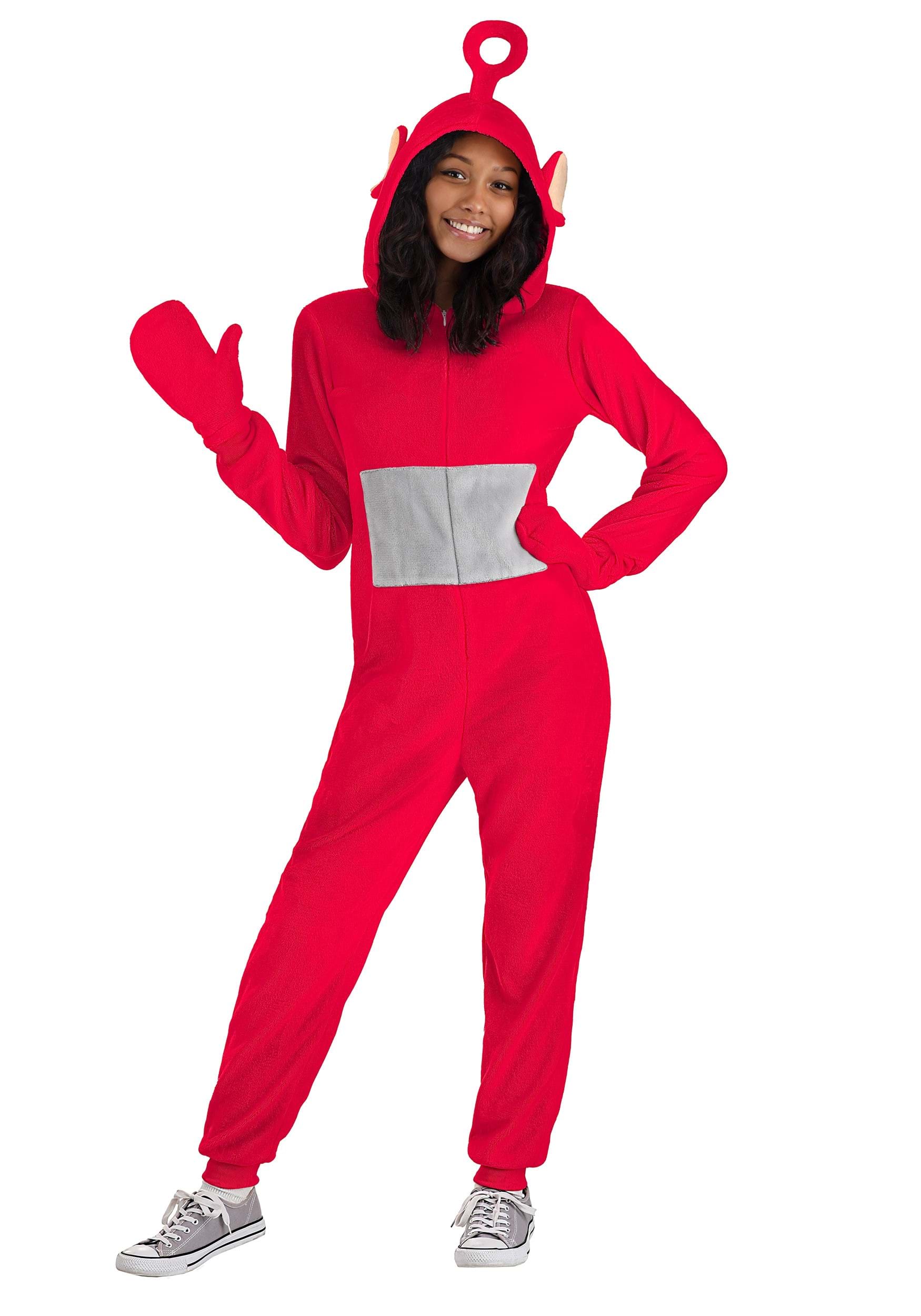 Image of Teletubbies Po Adult Jumpsuit Costume ID FUN2833AD-XL