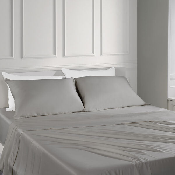 Image of Tencel Grey Sheet Set Full | Pacific Coast Feather