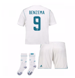 Image of Tenue de Football Full Kit Real Madrid Home 2017-2018 (Benzema 9) 266500 FR