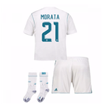 Image of Tenue de Football Full Kit Real Madrid Home 2017-2018 (Morata 21) 266495 FR