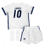 Image of Tenue de Football Mini Kit Real Madrid Home Adidas SMU (James 10) 260098 FR
