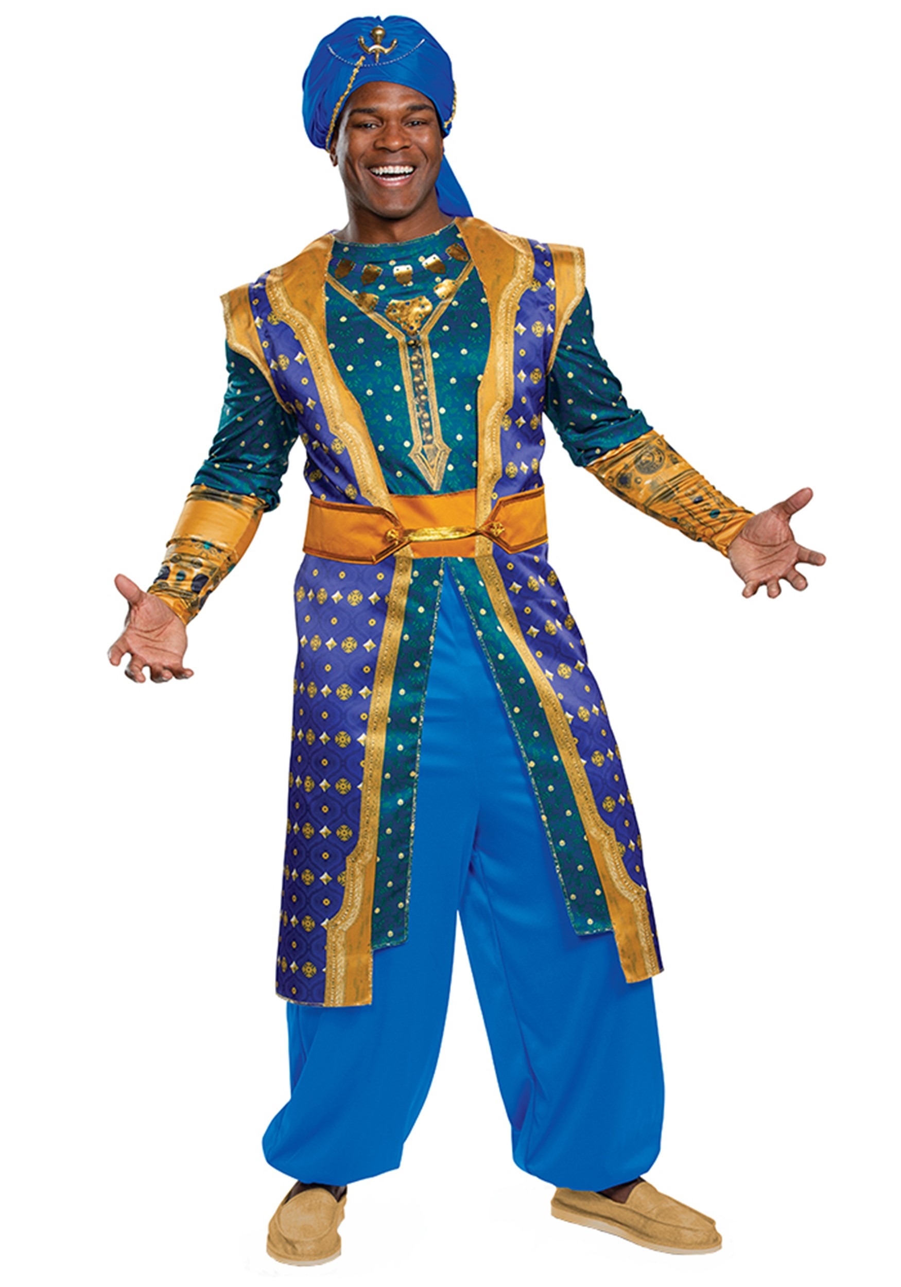 Image of The Aladdin Live Action Adult Genie Costume ID DI22776-XXL