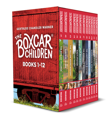 Image of The Boxcar Children Mysteries Boxed Set Books 1-12 [With Activity Poster and Bookmark]