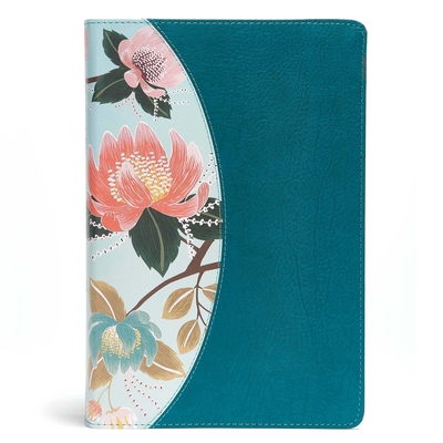 Image of The CSB Study Bible for Women Teal/Sage Leathertouch