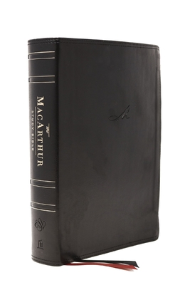 Image of The Esv MacArthur Study Bible 2nd Edition Leathersoft Black Thumb Indexed: Unleashing God's Truth One Verse at a Time
