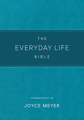 Image of The Everyday Life Bible Teal Leatherluxe(r): The Power of God's Word for Everyday Living