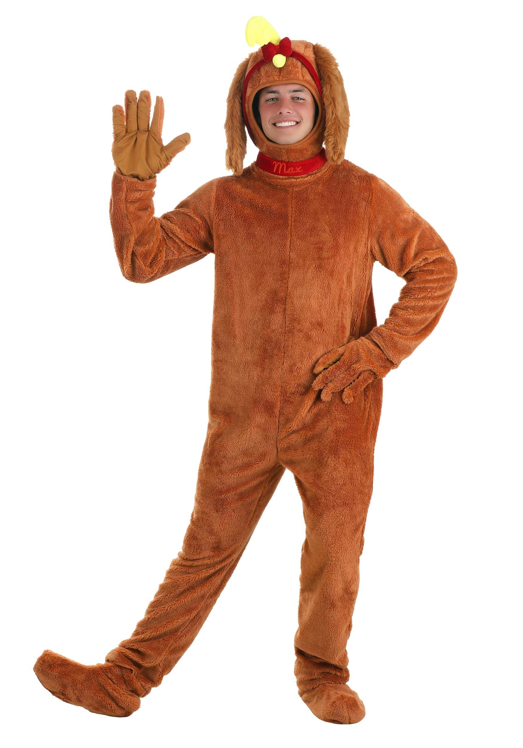 Image of The Grinch Adult Max Costume ID EL451336AD-XL