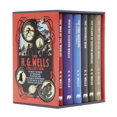 Image of The H G Wells Collection: Deluxe 6-Book Hardcover Boxed Set