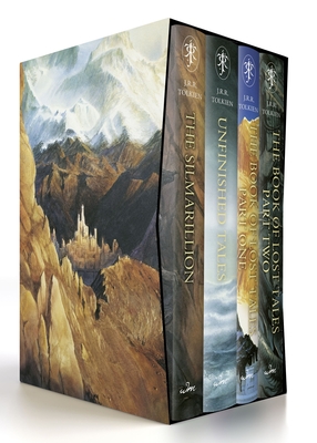 Image of The History of Middle-Earth Box Set #1: The Silmarillion / Unfinished Tales / Book of Lost Tales Part One / Book of Lost Tales Part Two
