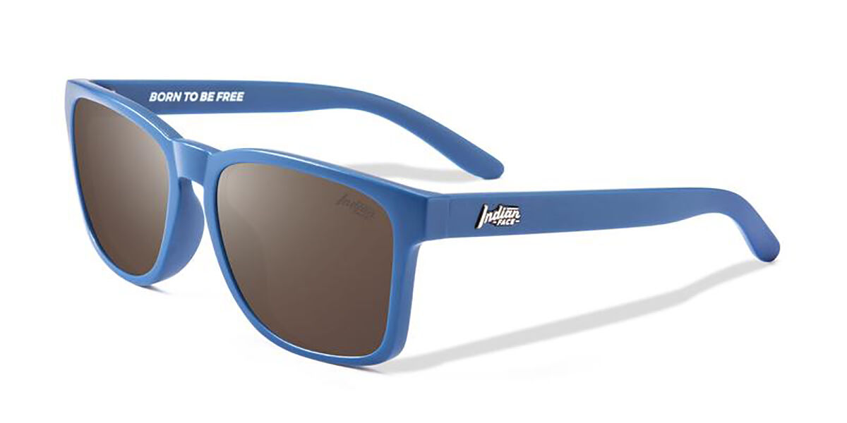 Image of The Indian Face Free Spirit Polarized 24-027-07 Óculos de Sol Azuis Masculino PRT
