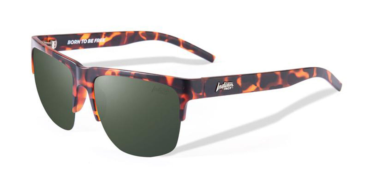 Image of The Indian Face Frontier Polarized 24-030-04 Óculos de Sol Tortoiseshell Masculino BRLPT