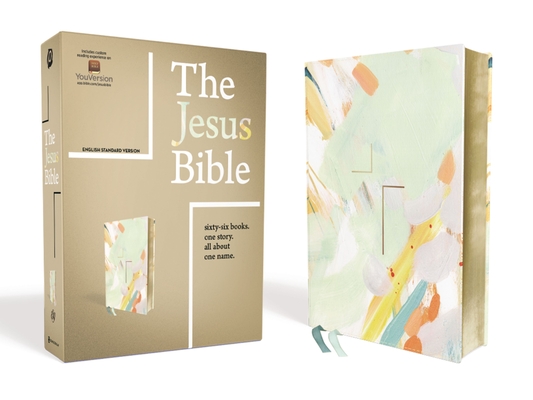 Image of The Jesus Bible ESV Edition Leathersoft Multi-Color/Teal