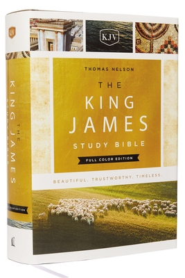 Image of The King James Study Bible Hardcover Full-Color Edition