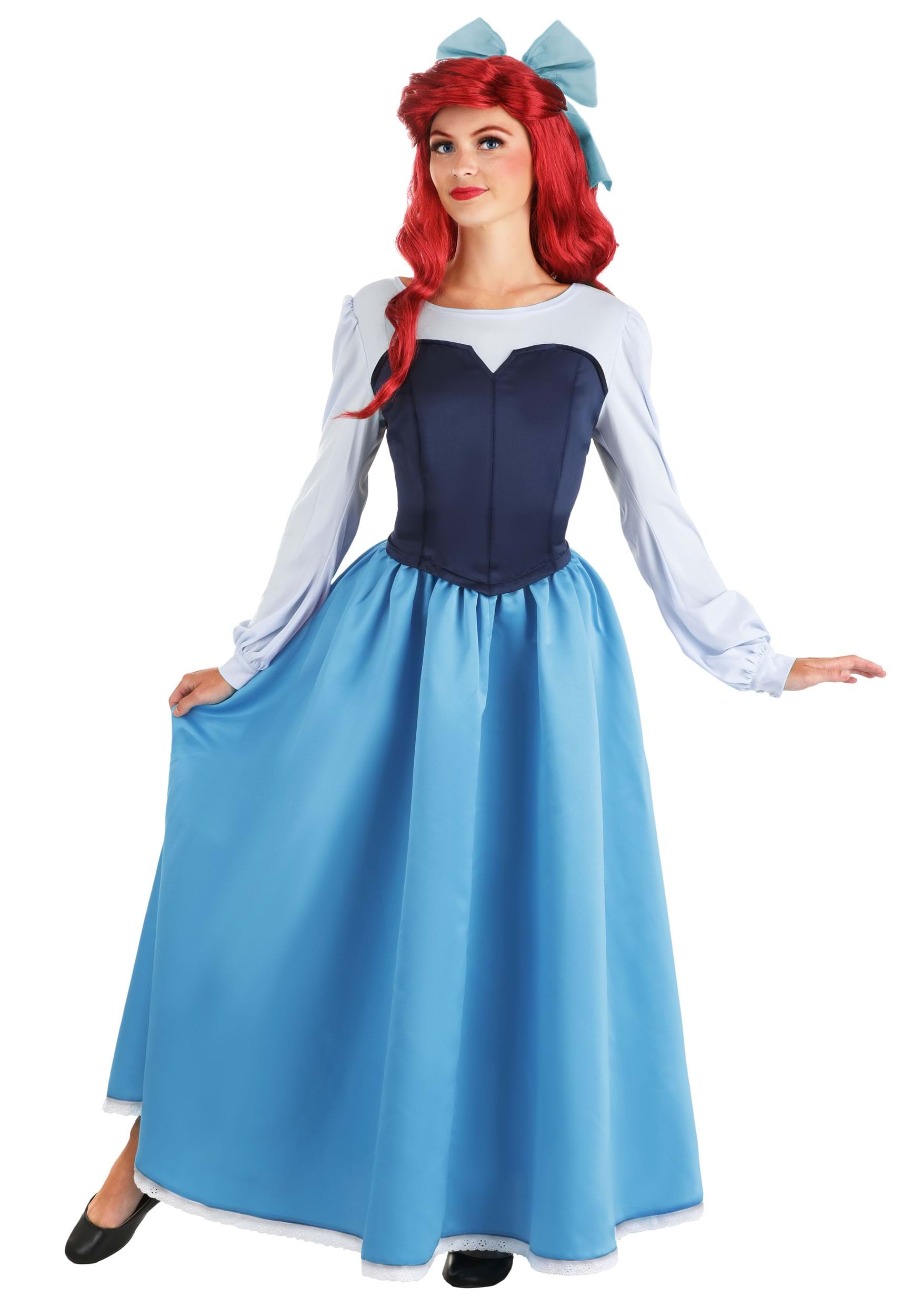 Image of The Little Mermaid Ariel Blue Dress Costume for Women ID FUN3195AD-S