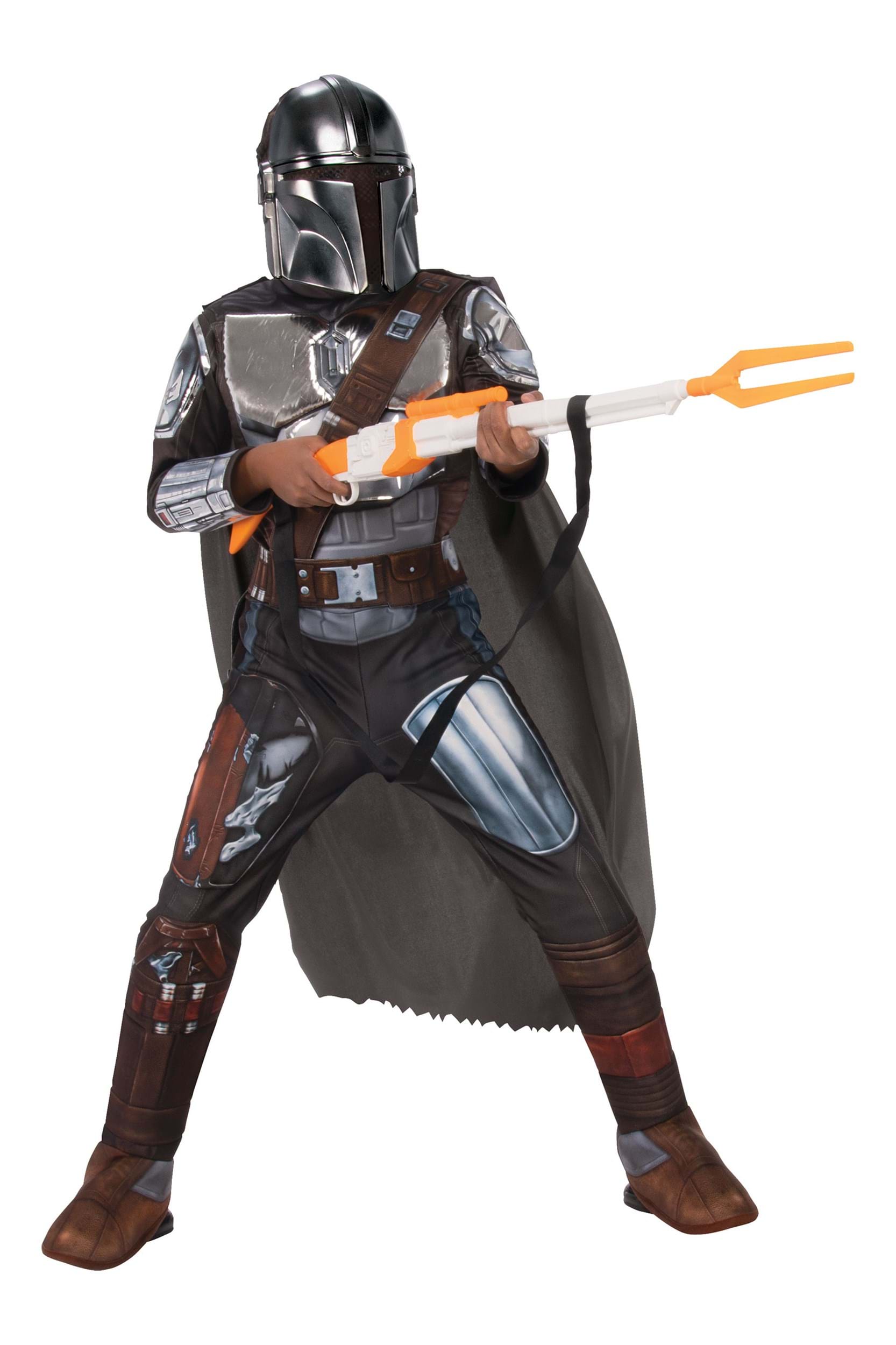 Image of The Mandalorian Beskar Armor Halloween Costume for Kids ID RU702212-S