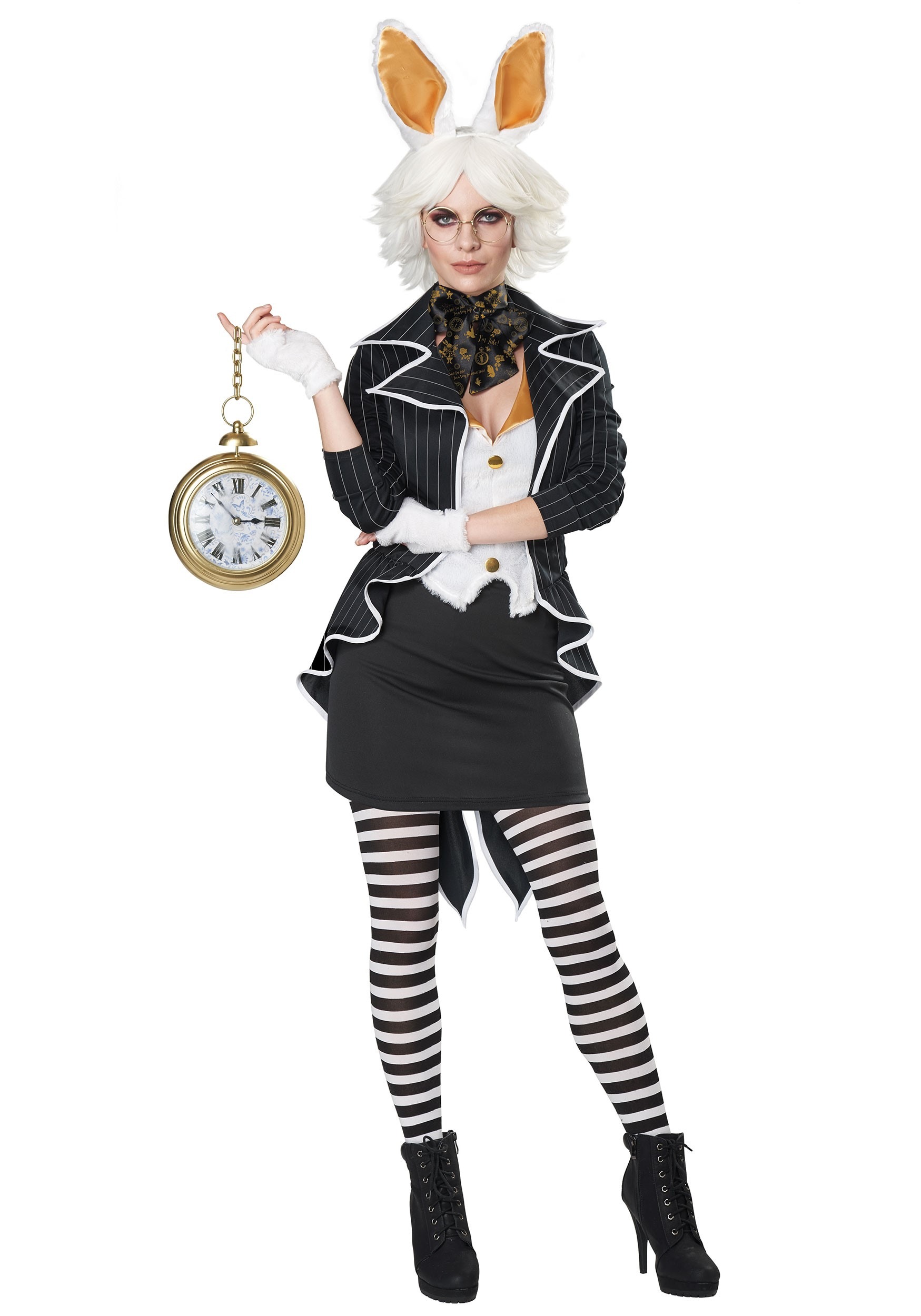 Image of The White Rabbit Women's Costume | Storybook Costumes ID CA00771-M