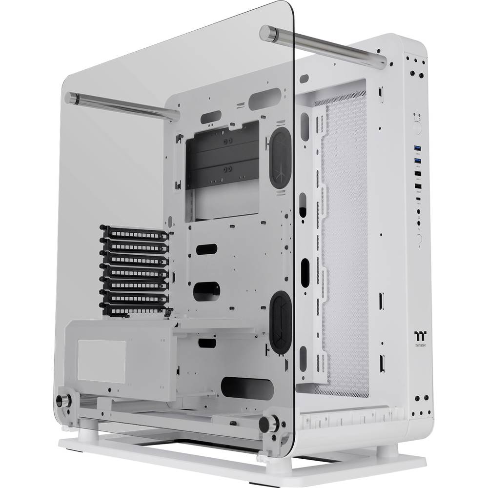 Image of Thermaltake Core P6 TG Snow White Midi tower PC casing White Window