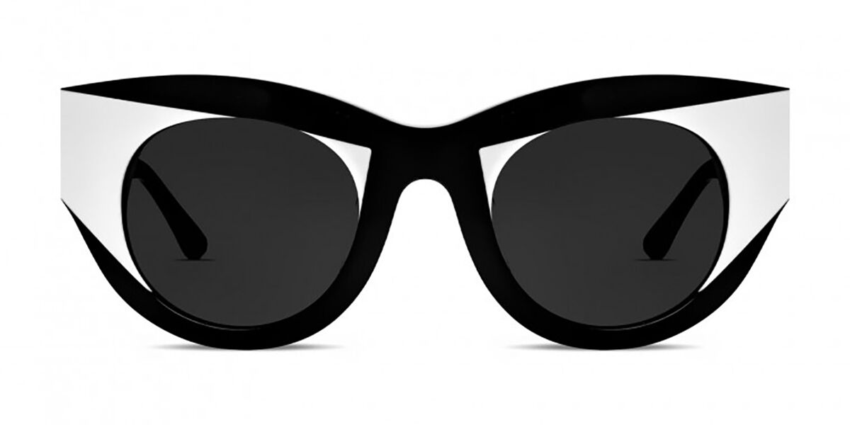 Image of Thierry Lasry Captivity 101 Óculos de Sol Brancos Feminino BRLPT