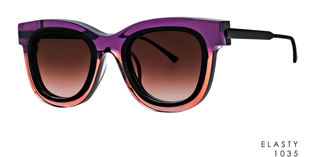 Image of Thierry Lasry Elasty 1035 Óculos de Sol Pretos Masculino PRT