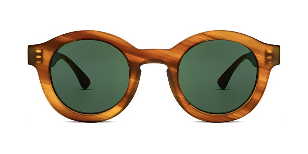 Image of Thierry Lasry Olympy 821 Óculos de Sol Marrons Masculino PRT