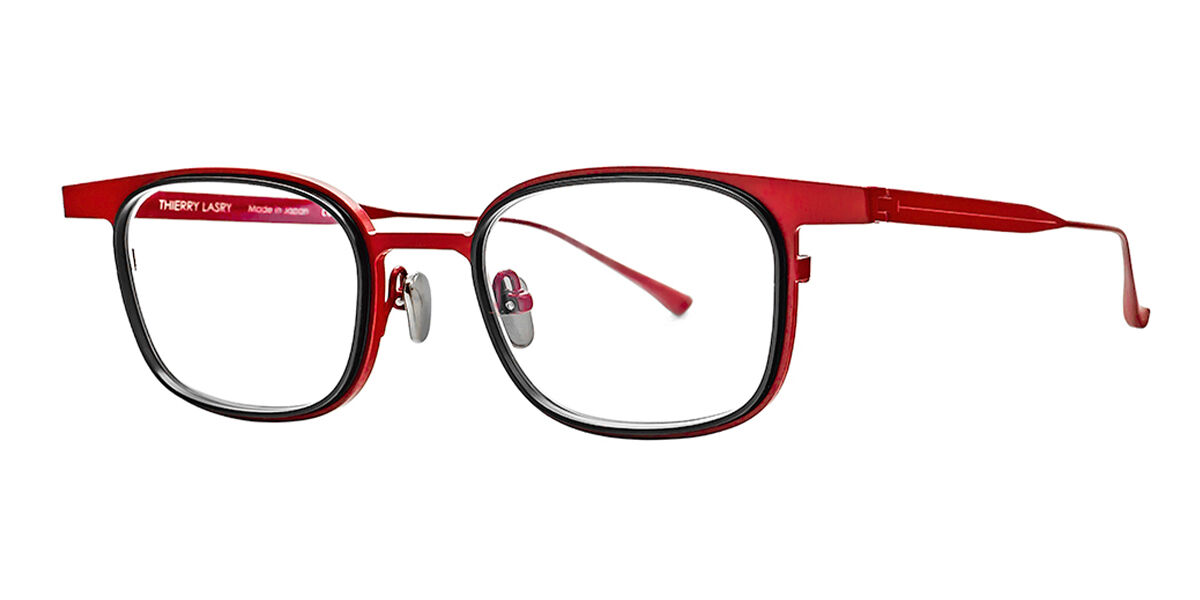 Image of Thierry Lasry Reactivy 000 Óculos de Grau Vermelhos Masculino PRT