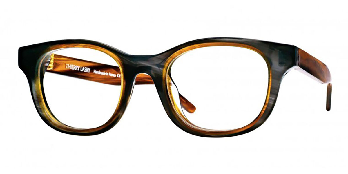 Image of Thierry Lasry Tyranny 820 Óculos de Grau Marrons Masculino PRT