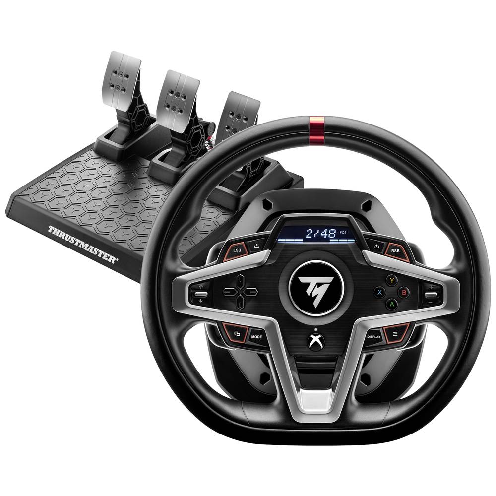 Image of Thrustmaster T248 X Steering wheel USB PC Xbox One Xbox One S Xbox Series X Black