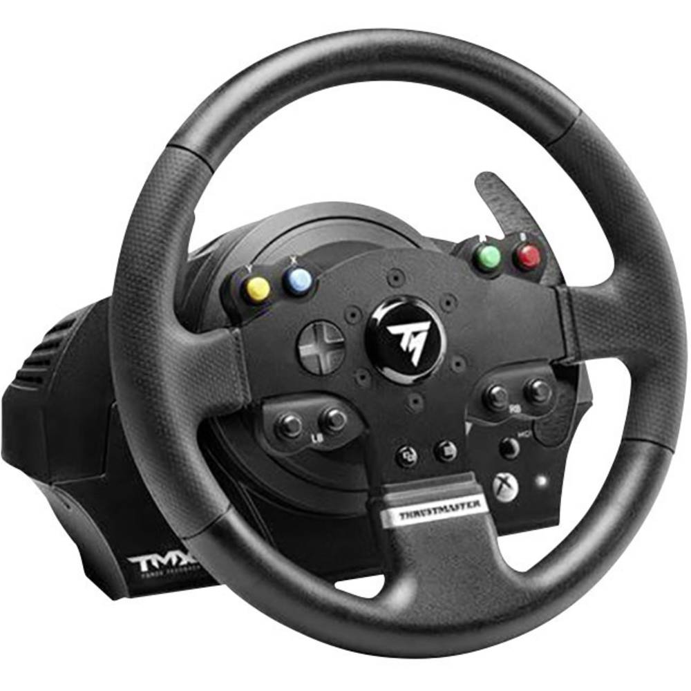 Image of Thrustmaster TMX Force Steering wheel PC Xbox One Black incl foot pedals