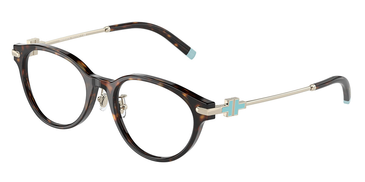 Image of Tiffany & Co TF2218D Formato Asiático 8015 Óculos de Grau Tortoiseshell Feminino BRLPT