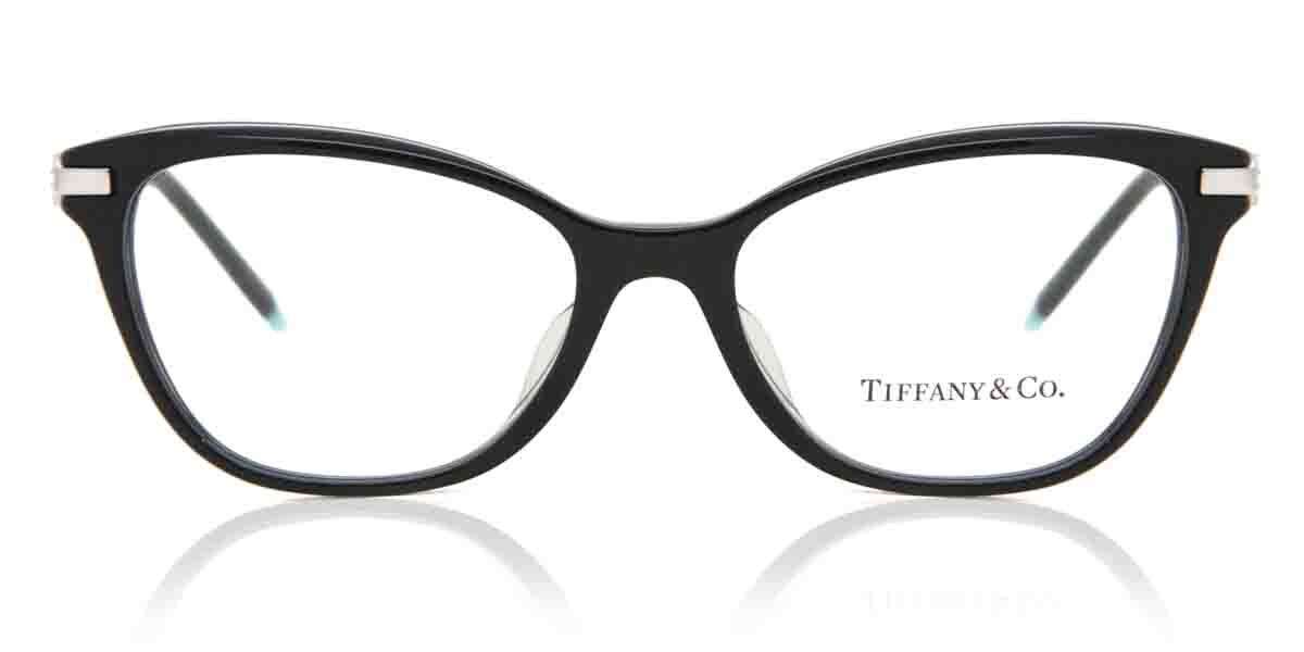 Image of Tiffany & Co TF2219BF Formato Asiático 8001 Óculos de Grau Pretos Feminino BRLPT