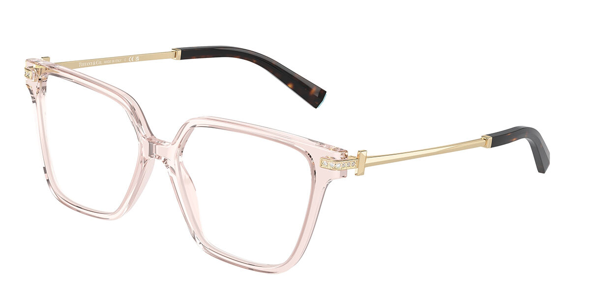 Image of Tiffany & Co TF2234B 8278 52 Brązowe Damskie Okulary Korekcyjne PL