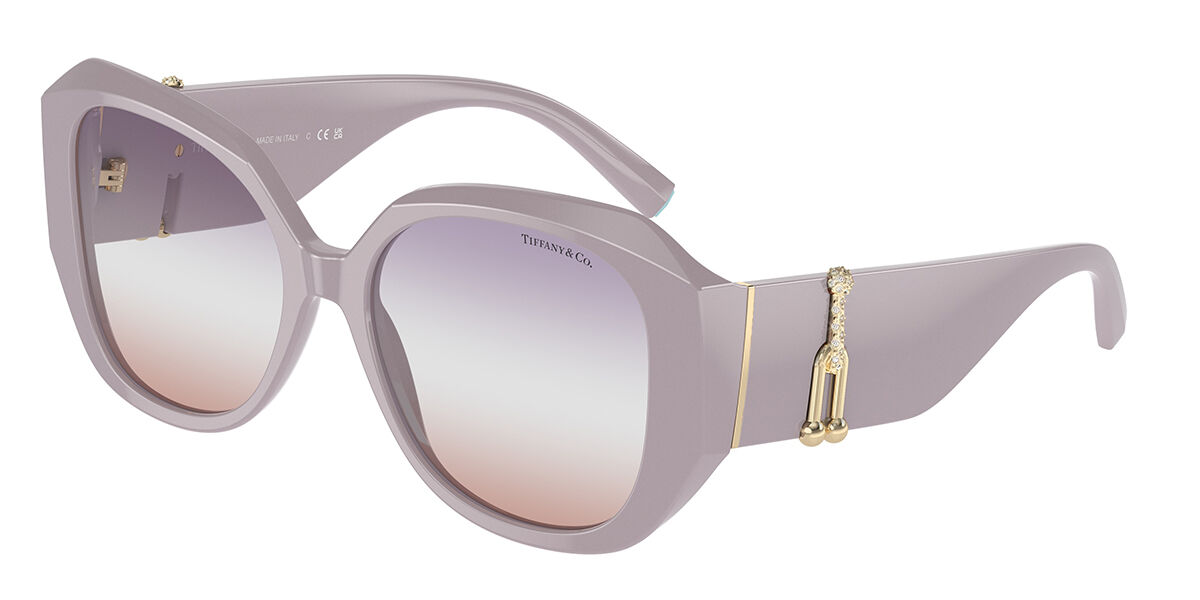 Image of Tiffany & Co TF4207B Formato Asiático 8381EL Óculos de Sol Purple Feminino BRLPT