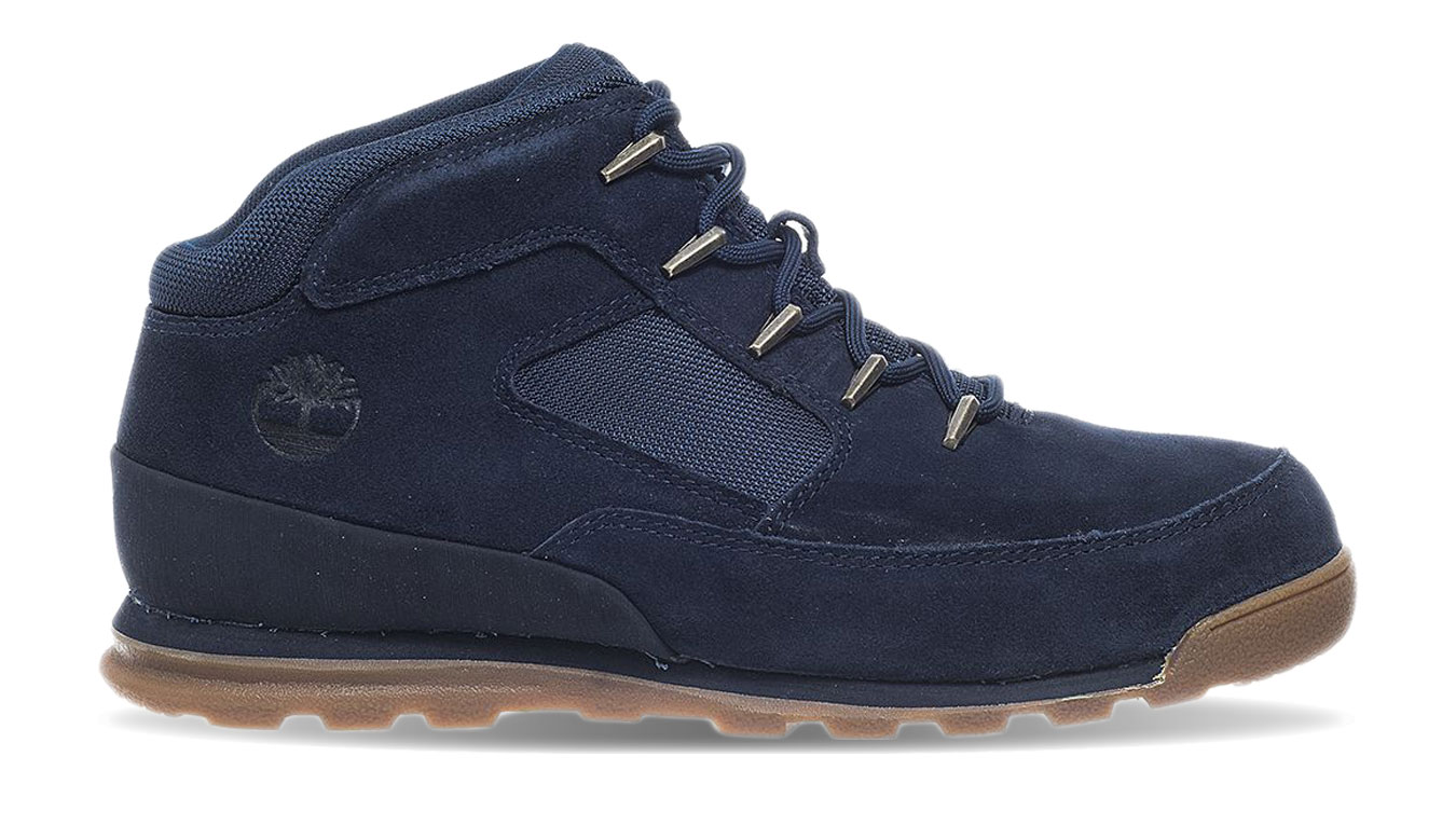 Image of Timberland Euro Rock Mid Hiker Navy Suede FR