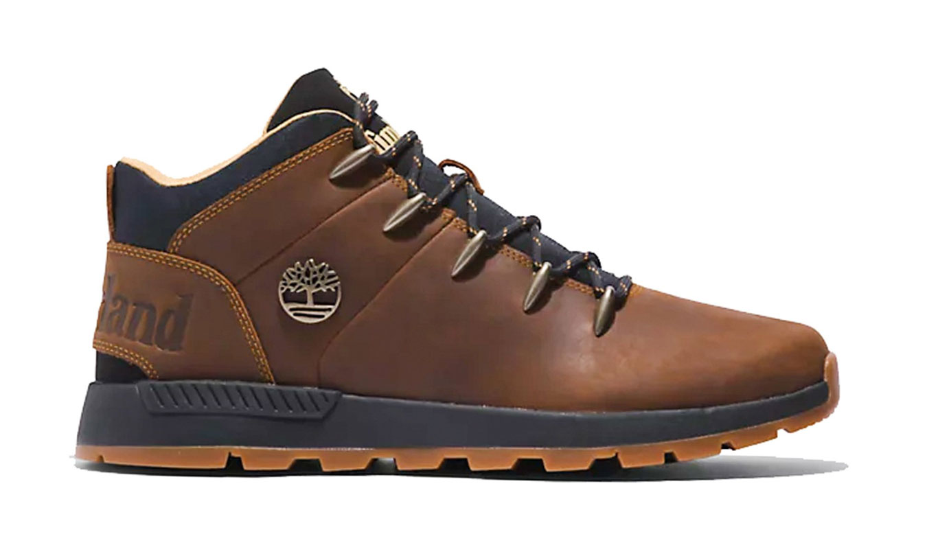 Image of Timberland Sprint Mid Brown Regen Leather CZ
