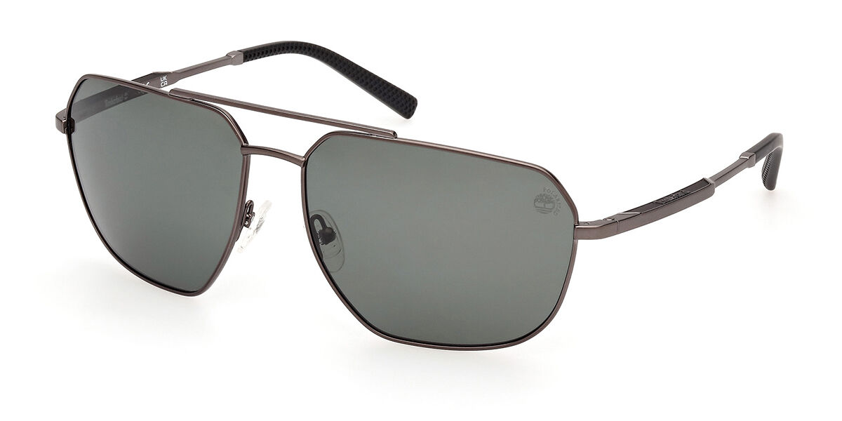 Image of Timberland TB00009 Polarized 07R Óculos de Sol Prata Masculino PRT