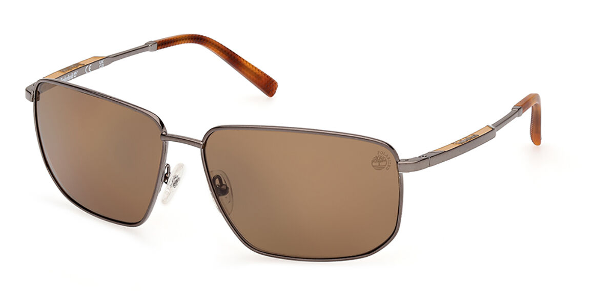 Image of Timberland TB00010 Polarized 06H Óculos de Sol Prata Masculino BRLPT