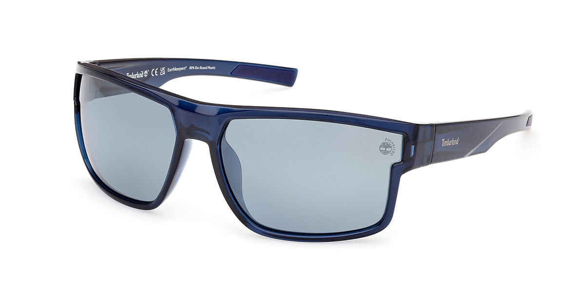 Image of Timberland TB00016 Polarized 90D Óculos de Sol Masculino Azuis BRLPT