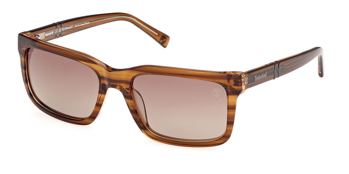 Image of Timberland TB00021 Polarized 48H Óculos de Sol Marrons Masculino PRT