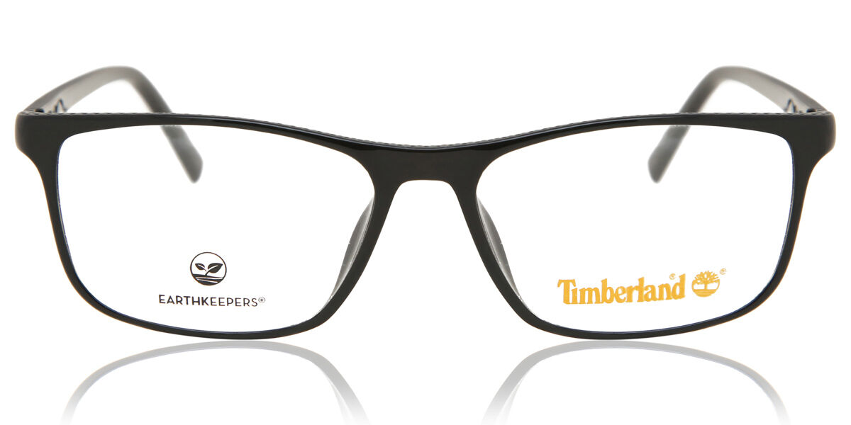 Image of Timberland TB1631 001 Óculos de Grau Pretos Masculino PRT