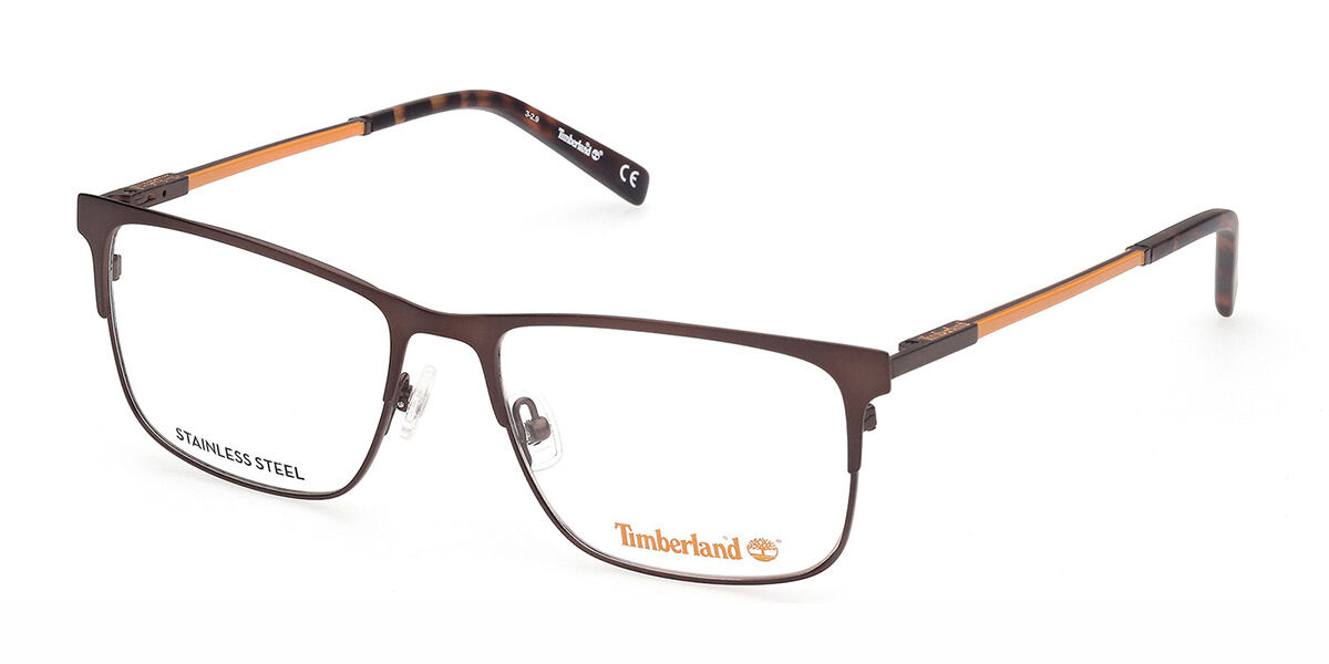 Image of Timberland TB1678 049 Óculos de Grau Marrons Masculino BRLPT
