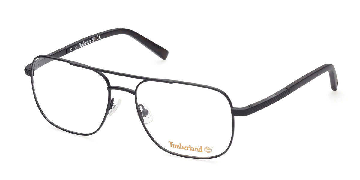 Image of Timberland TB1725 002 Óculos de Grau Pretos Masculino BRLPT