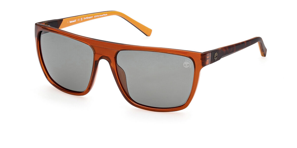 Image of Timberland TB9279 Polarized 48R Óculos de Sol Marrons Masculino BRLPT