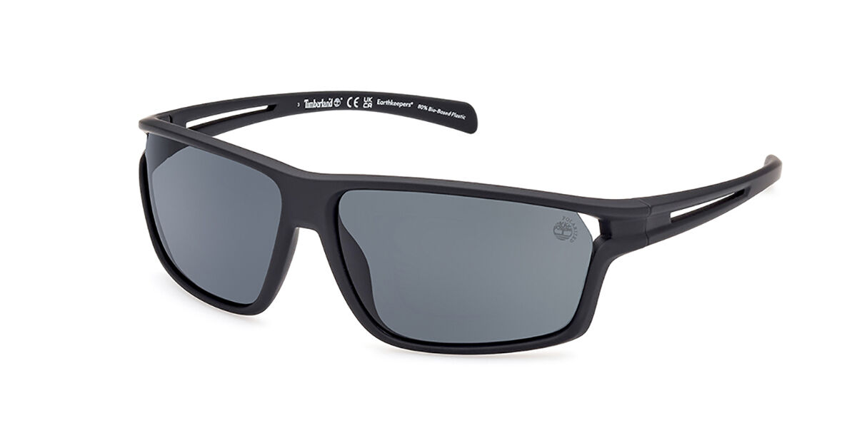 Image of Timberland TB9307 Polarized 02D Óculos de Sol Pretos Masculino PRT