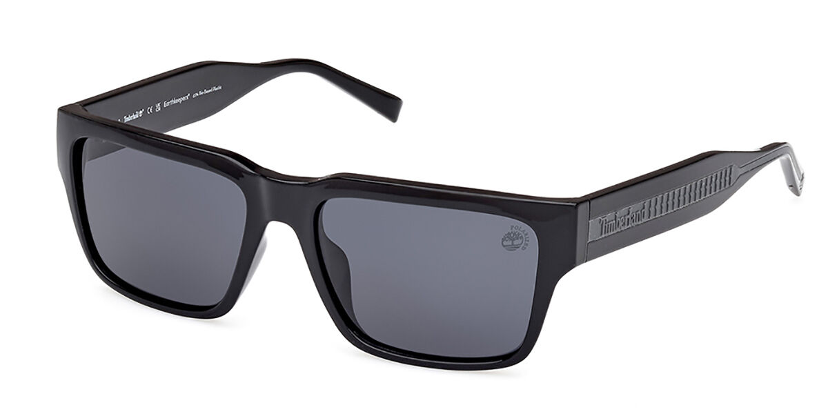 Image of Timberland TB9336-H Polarized 01D Óculos de Sol Pretos Masculino PRT