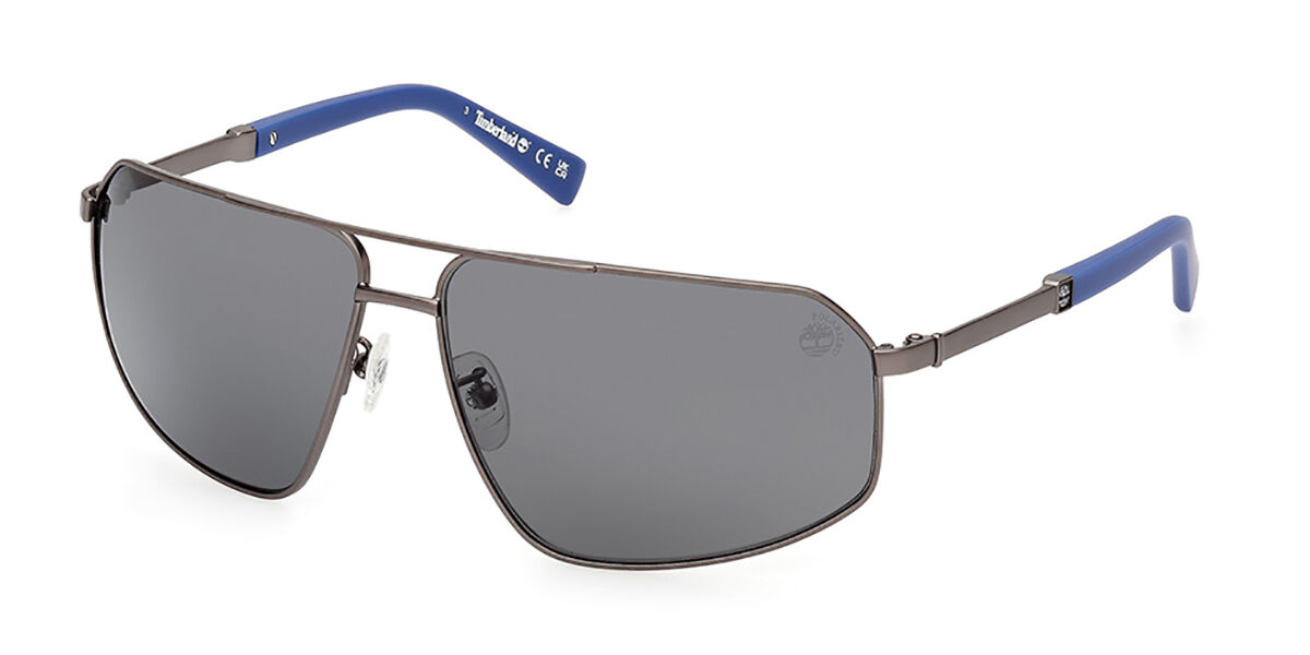 Image of Timberland TB9341-H Polarized 07D 64 Silvriga Solglasögon Män SEK