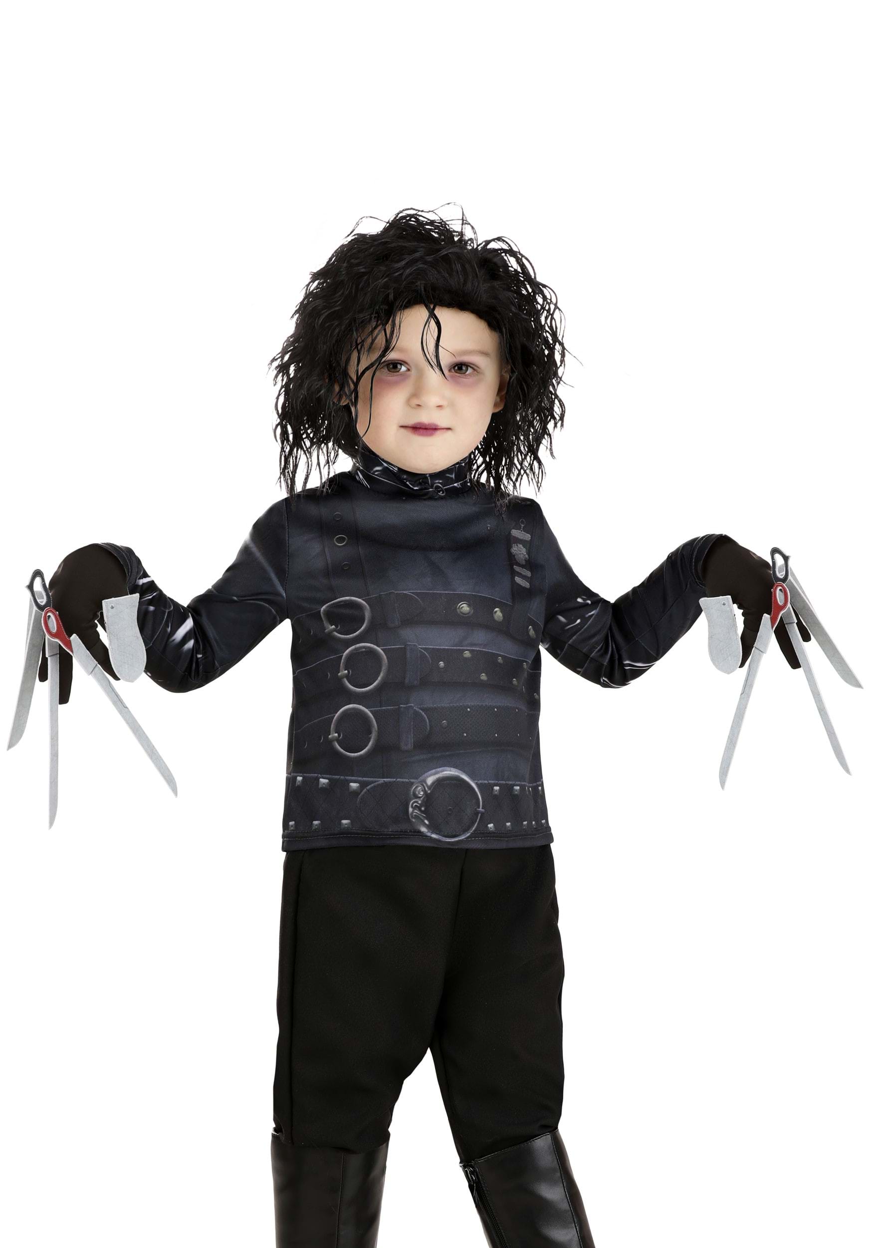 Image of Toddler Classic Edward Scissorhands Costume for Boys ID FUN3200TD-2T