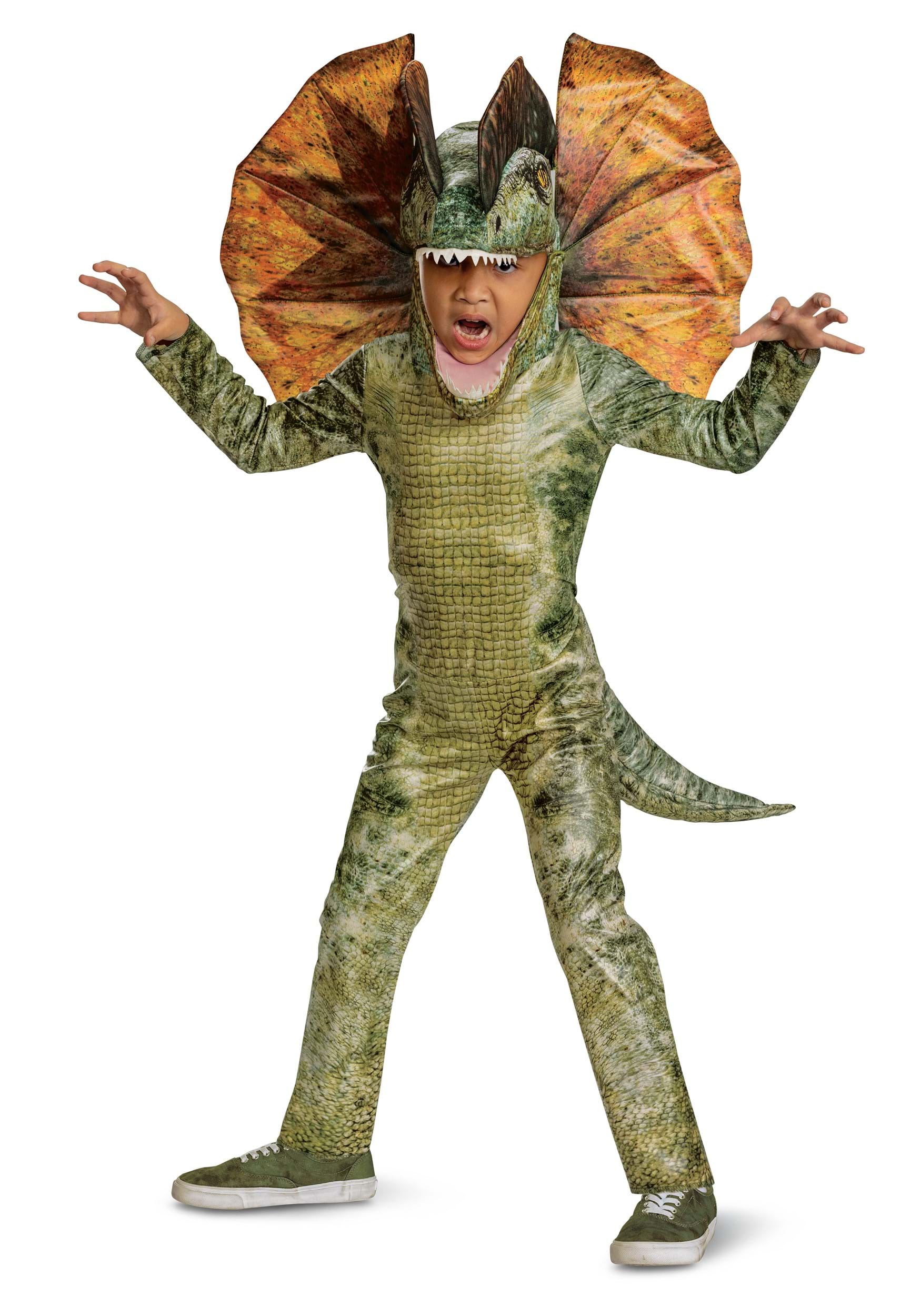 Image of Toddler/Kid's Jurassic World Dilophosaurus Deluxe Costume ID DI119189-3T/4T
