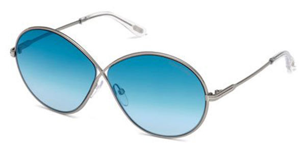 Image of Tom Ford FT0564 14X Óculos de Sol Cinzas Feminino PRT