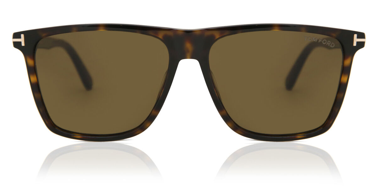 Image of Tom Ford FT0832 Fletcher 52J Óculos de Sol Tortoiseshell Masculino PRT